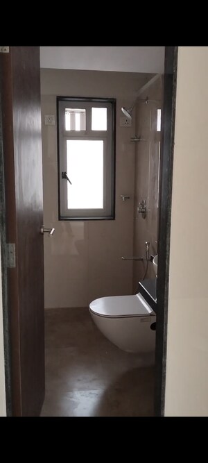 Bathroom in 2 BHK Apartment at Nishuvi Rehab Phase, Worli – for Rent