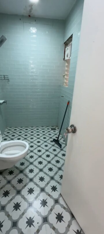 Bathroom in 2 BHK Apartment at Goel Ganga Nebula, Viman Nagar – for Rent