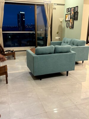 Living Room in 3 BHK Apartment at Dadar West – for Rent