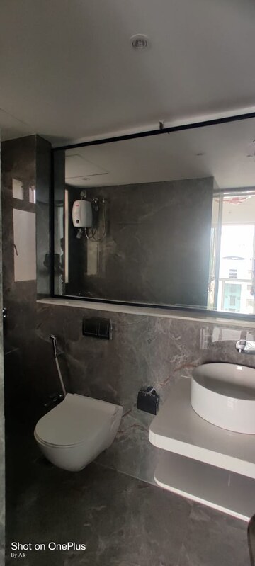 Bathroom in 1 BHK Apartment at Nahar Amaryllis Towers and Plaza, Chandivali – for Rent