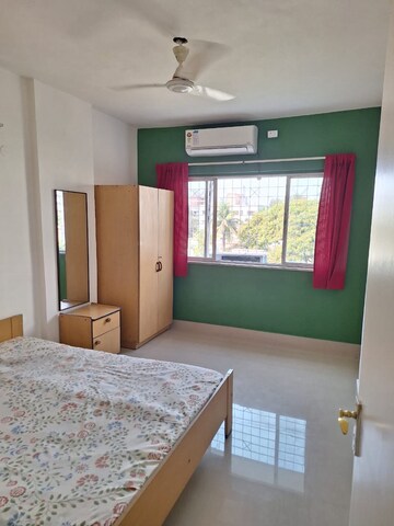 Bedroom in 1 BHK Apartment at Hermes Heritage Homes, Shastrinagar – for Rent