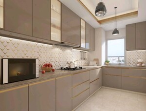 Kitchen in 3 BHK Builder Floor at Signature Global City 63A, Sector 63a – for Sale