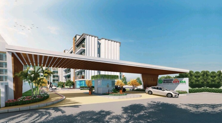 Exterior View, signature-global-city-63a 3 Bedroom 1305 Sq.Ft. Builder Floor In Sector 63a Gurgaon 9270887