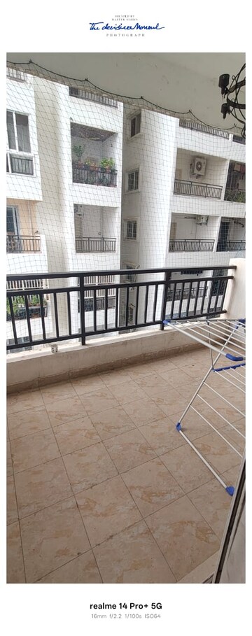 Balcony in 2.5 BHK Apartment at Asian Sun City, Kothaguda – for Rent