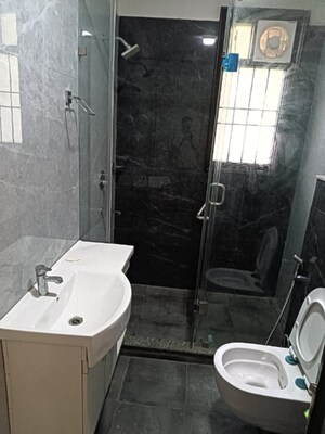 Bathroom in 4 BHK Apartment at Sector 21a – for Rent