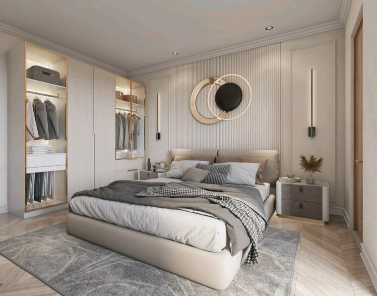 Bedroom, signature-global-city-63a 2 Bedroom 1050 Sq.Ft. Builder Floor In Sector 63a Gurgaon 9270912