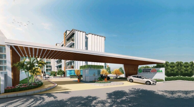 Exterior View, signature-global-city-63a 2 Bedroom 1050 Sq.Ft. Builder Floor In Sector 63a Gurgaon 9270912