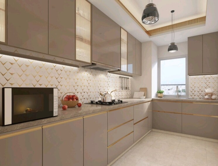 Kitchen, signature-global-city-63a 2 Bedroom 1050 Sq.Ft. Builder Floor In Sector 63a Gurgaon 9270912