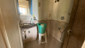 Bathroom in 3 BHK Apartment at Jewel House, Andheri West – for Rent