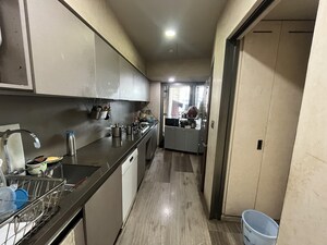 Kitchen in 4 BHK Apartment at Lodha The World Towers World One Tier 2, Worli – for Rent