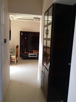 Building Lobby in 2 BHK Apartment at Lodha Splendora, Ghodbunder Road – for Rent