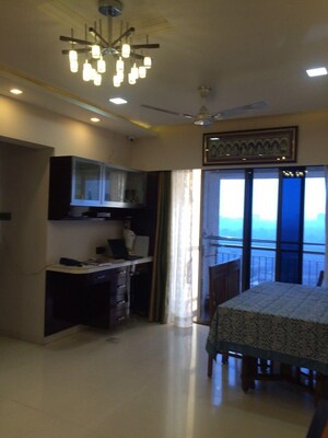 Living Room in 2 BHK Apartment at Lodha Splendora, Ghodbunder Road – for Rent