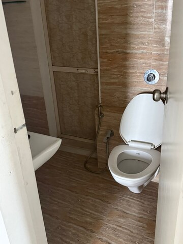 Bathroom in 3 BHK Apartment at Shubhada Tower, Worli – for Rent