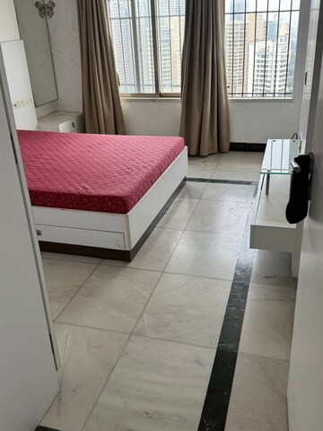 Bathroom in 3 BHK Apartment at Shubhada Tower, Worli – for Rent