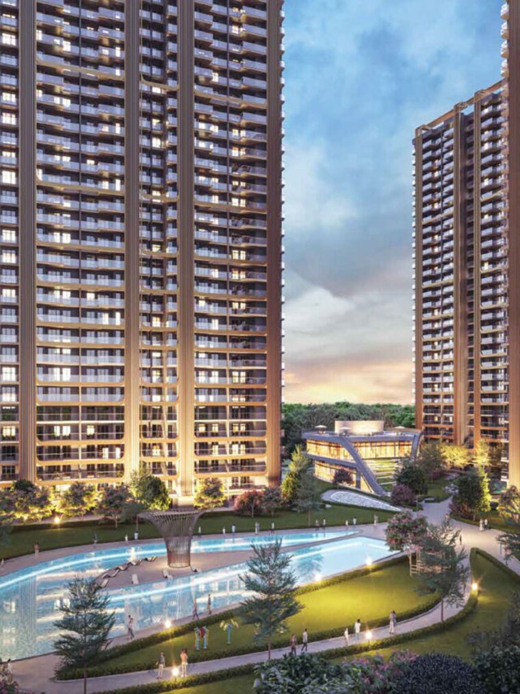 Exterior View, m3m-crown 4 Bedroom 2270 Sq.Ft. Apartment In Sector 111 Gurgaon 9270989