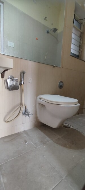 Bathroom in 3 BHK Apartment at Tharwani Heritage, Kharghar Sector 7 – for Rent