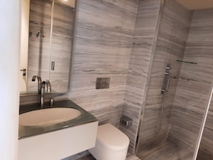 Bathroom in 4 BHK Apartment at Lodha The World Towers World One Tier 2, Worli – for Rent