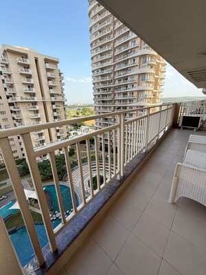 Balcony in 2.5 BHK Apartment at M3M Marina, Sector 68 – for Rent