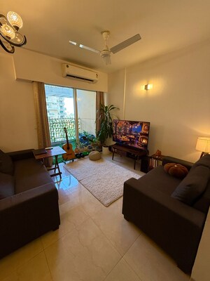 Living Room in 2.5 BHK Apartment at M3M Marina, Sector 68 – for Rent