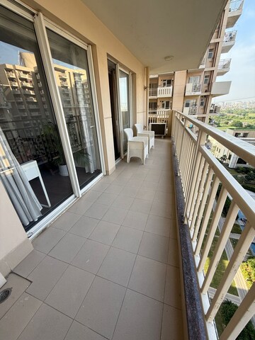 Balcony in 2.5 BHK Apartment at M3M Marina, Sector 68 – for Rent