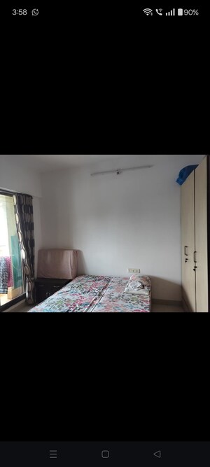 Bedroom in 3 BHK Apartment at Sai CHS Kahrghar, Kharghar – for Rent
