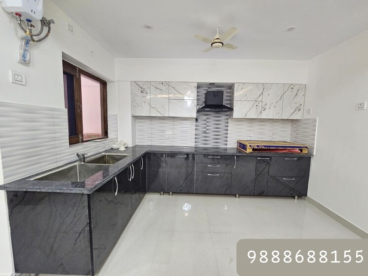 Kitchen, ambala highway 3 Bedroom 1800 Sq.Ft. Apartment In Ambala Highway Zirakpur 9271039
