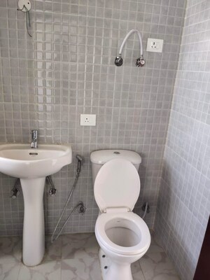 Bathroom in 3 BHK Apartment at Amrapali Terrace Homes, Tech Zone 4 Greater Noida – for Rent