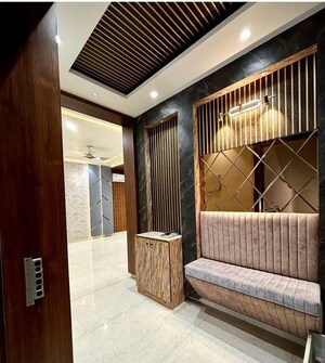 Living Room in 3 BHK Builder Floor at Puri Aman Vilas, Sector 89 – for Sale