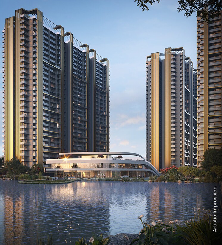 Exterior View, m3m-crown 3 Bedroom 1555 Sq.Ft. Apartment In Sector 111 Gurgaon 9271101