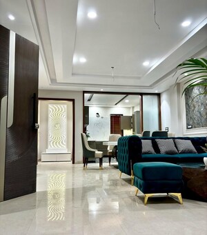 Living Room in 3 BHK Builder Floor at BP Homes, Sector 85 – for Sale