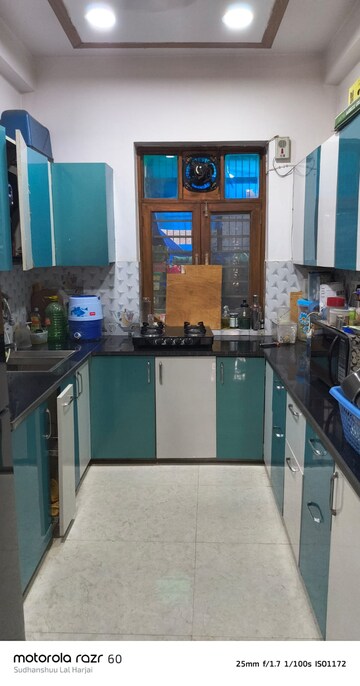 Kitchen in 4 BHK Builder Floor at Green Fields Colony – for Rent
