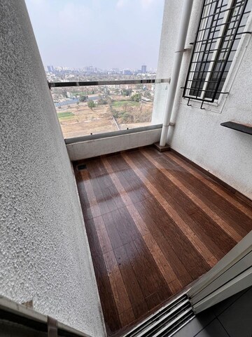 Balcony in 2 BHK Apartment at Vilas Javdekar Yashone Hinjawadi Phase 1, Hinjewadi – for Rent