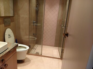 Bathroom in 3 BHK Apartment at Lower Parel – for Rent