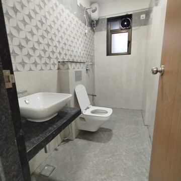 Bathroom in 2 BHK Apartment at Naman Habitat, Andheri West – for Rent
