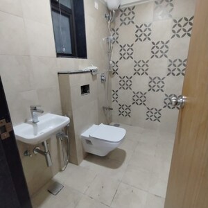 Bathroom in 2 BHK Apartment at Naman Habitat, Andheri West – for Rent