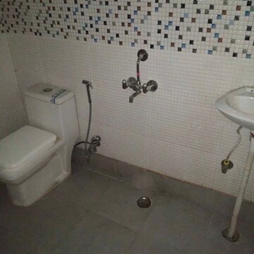 Bathroom in 1 BHK Builder Floor at Chattarpur – for Rent