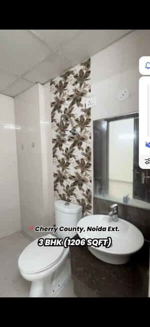 Living Room in 3 BHK Apartment at ABA Cherry County, Tech Zone 4 Greater Noida – for Sale