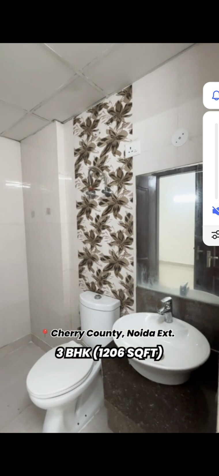 Living Room, aba-cherry-county 3 Bedroom 1206 Sq.Ft. Apartment In Tech Zone 4 Greater Noida Greater Noida 9271233