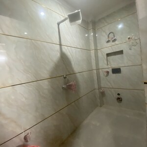 Bathroom in 2 BHK Builder Floor at Chattarpur – for Rent