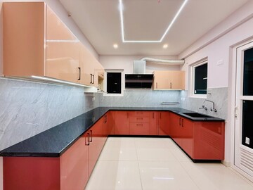 Kitchen in 3 BHK Apartment at Aparna Sarovar Zicon, Nallagandla – for Rent