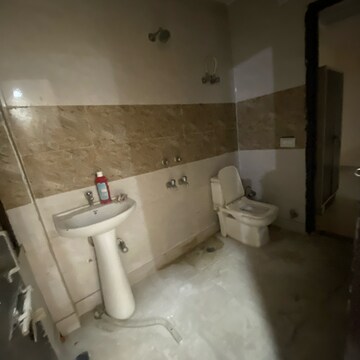 Bathroom in 2 BHK Builder Floor at Chattarpur – for Rent