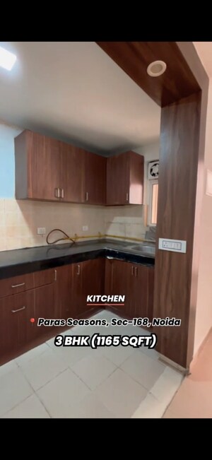 Kitchen in 3 BHK Apartment at Paras Seasons, Sector 168 – for Sale