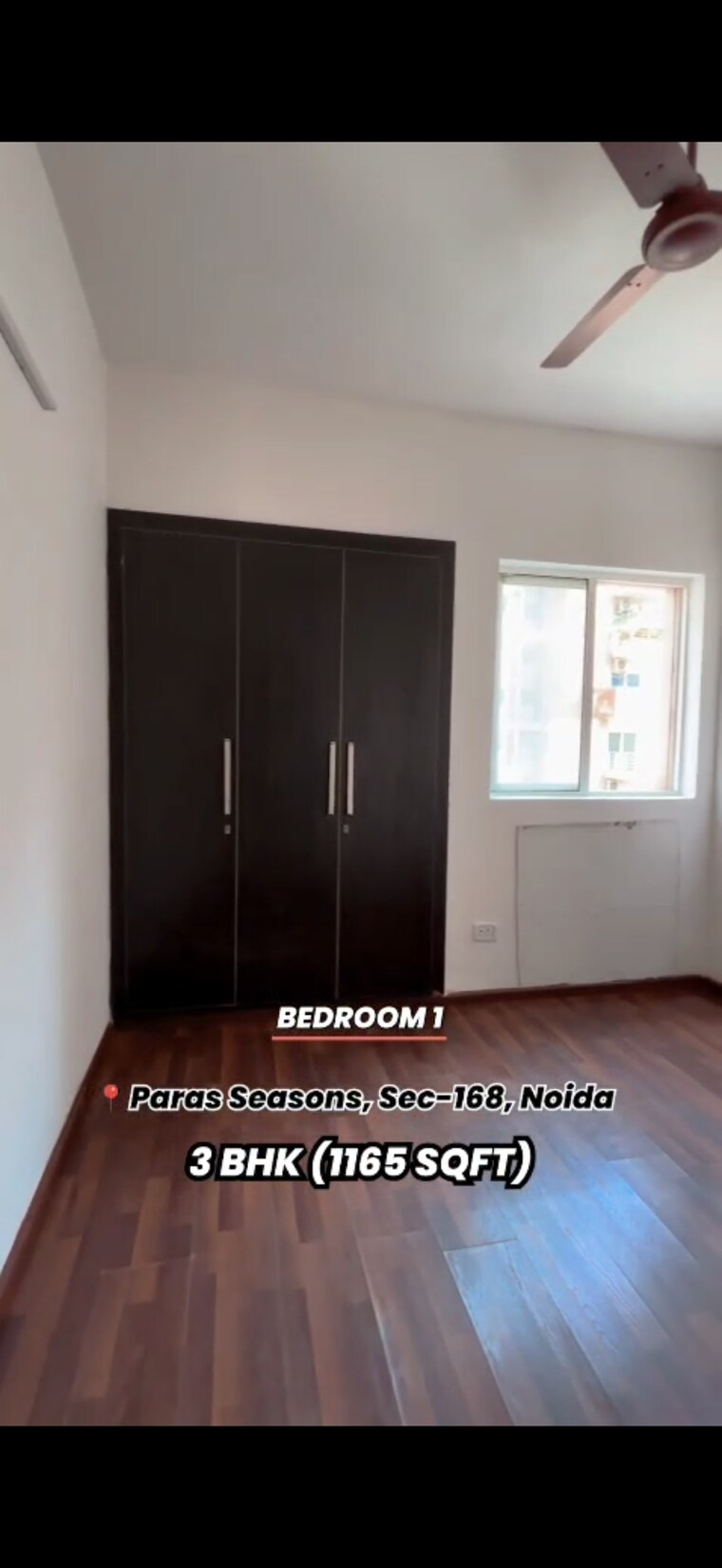 Room, paras-seasons 3 Bedroom 1130 Sq.Ft. Apartment In Sector 168 Noida 9271286