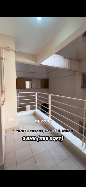 Staircase in 3 BHK Apartment at Paras Seasons, Sector 168 – for Sale