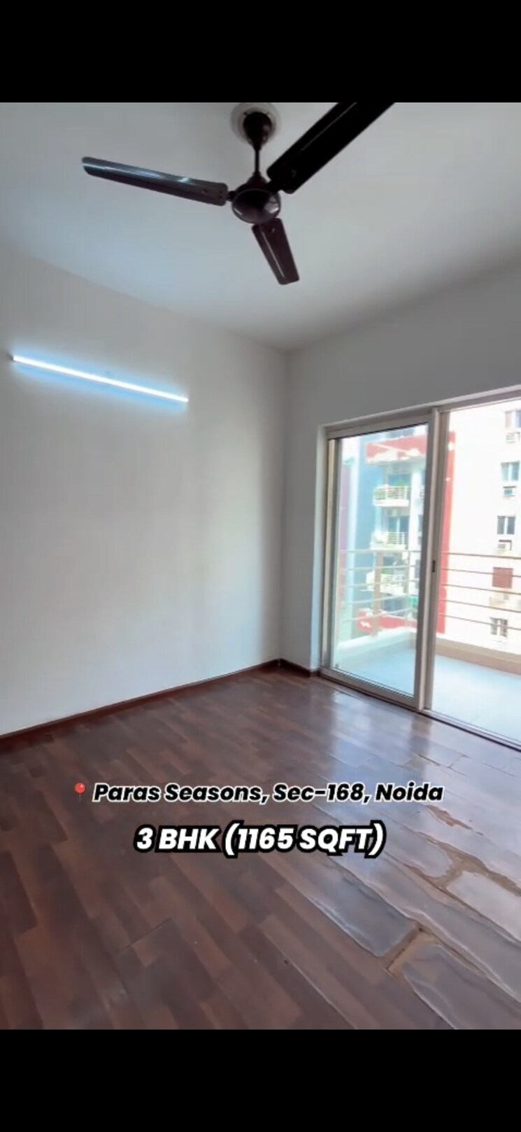 Bedroom, paras-seasons 3 Bedroom 1130 Sq.Ft. Apartment In Sector 168 Noida 9271286