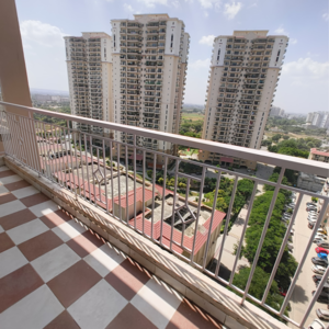 Balcony in 2 BHK Apartment at Shree Vardhman Green Court, Sector 90 – for Rent