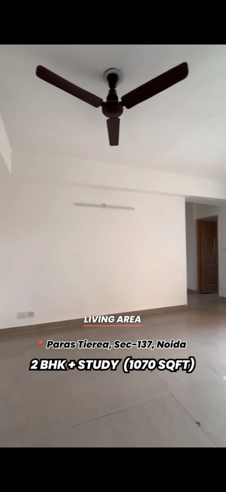 Room, paras-tierea 2.5 Bedroom 1070 Sq.Ft. Apartment In Sector 137 Noida 9271319