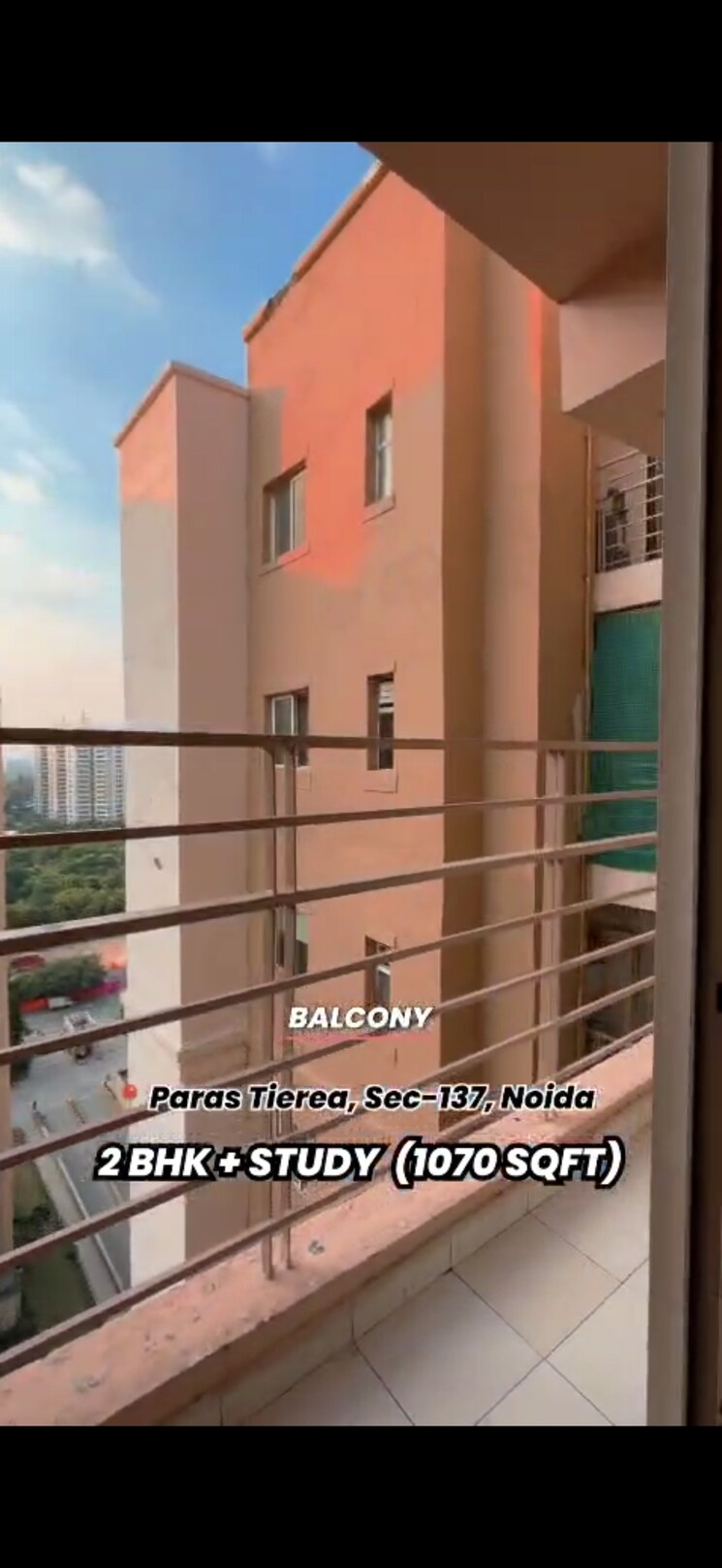 Exterior View, paras-tierea 2.5 Bedroom 1070 Sq.Ft. Apartment In Sector 137 Noida 9271319