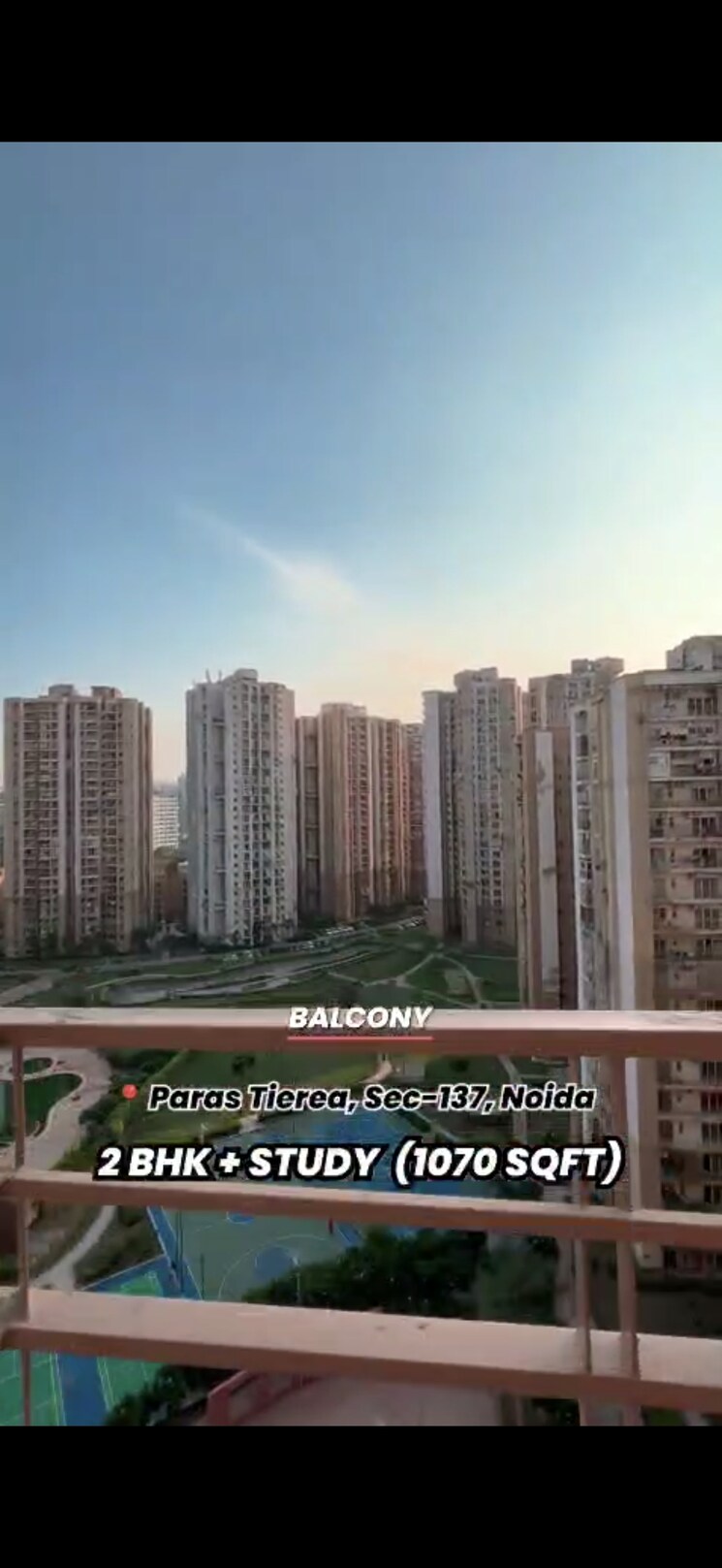 Exterior View, paras-tierea 2.5 Bedroom 1070 Sq.Ft. Apartment In Sector 137 Noida 9271319