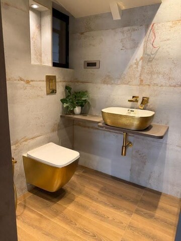 Bathroom in 4 BHK Apartment at Windsor Grande Residences, Andheri West – for Rent